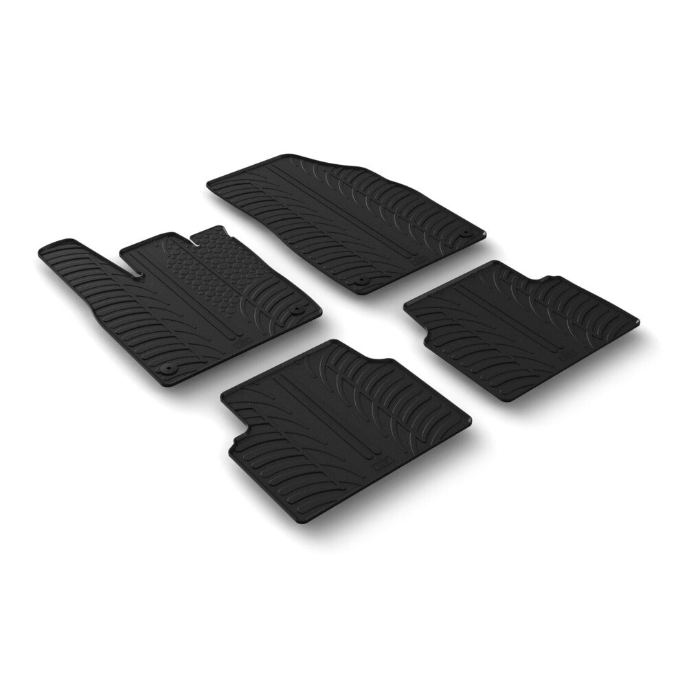 24635 - Set tappeti su misura in gomma - compatibile per Volkswagen ID.4 (11/20>) - Volkswagen ID.5 5p (12/21>)