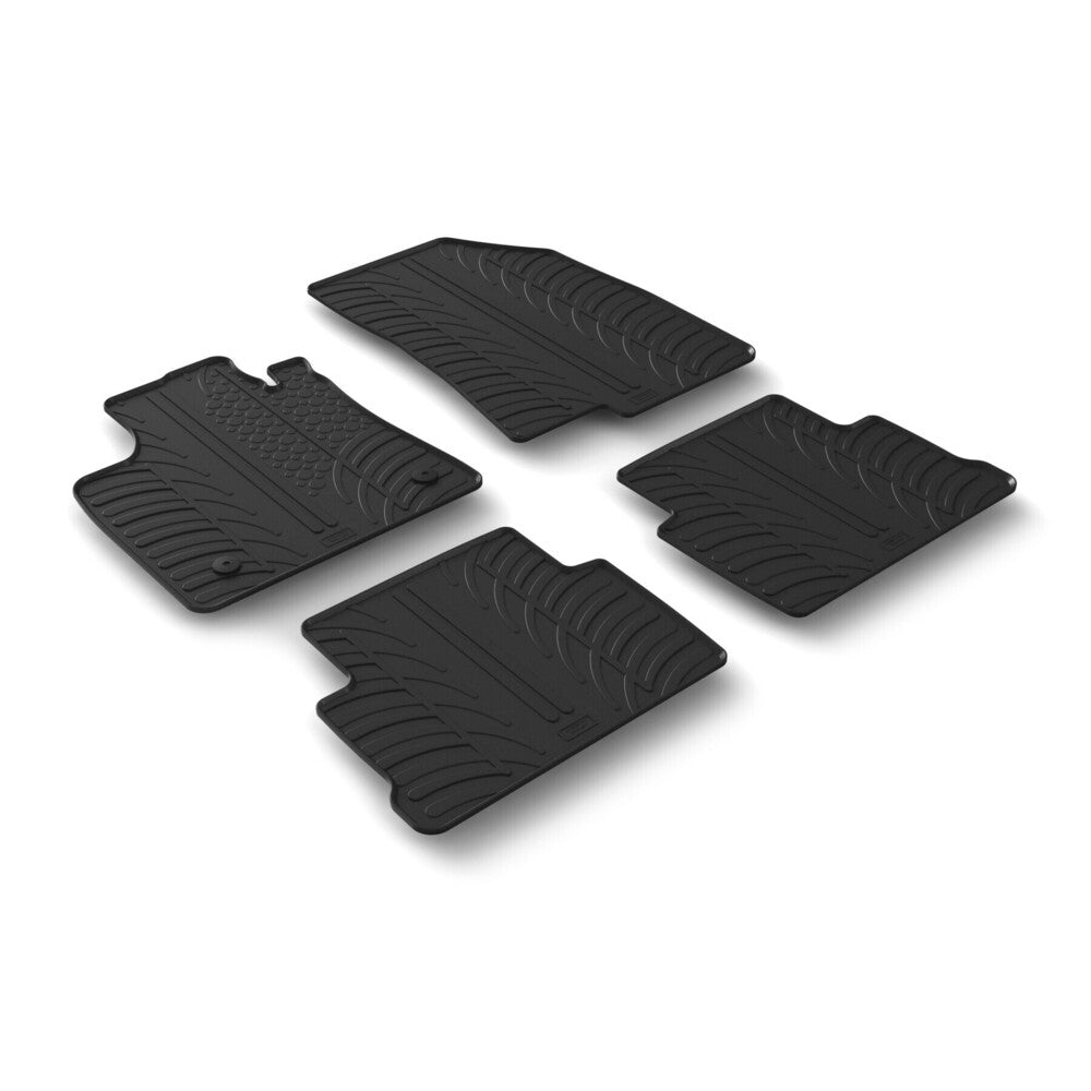 24646 - Set tappeti su misura in gomma - compatibile per Dacia Jogger 5p (02/22>) manuale