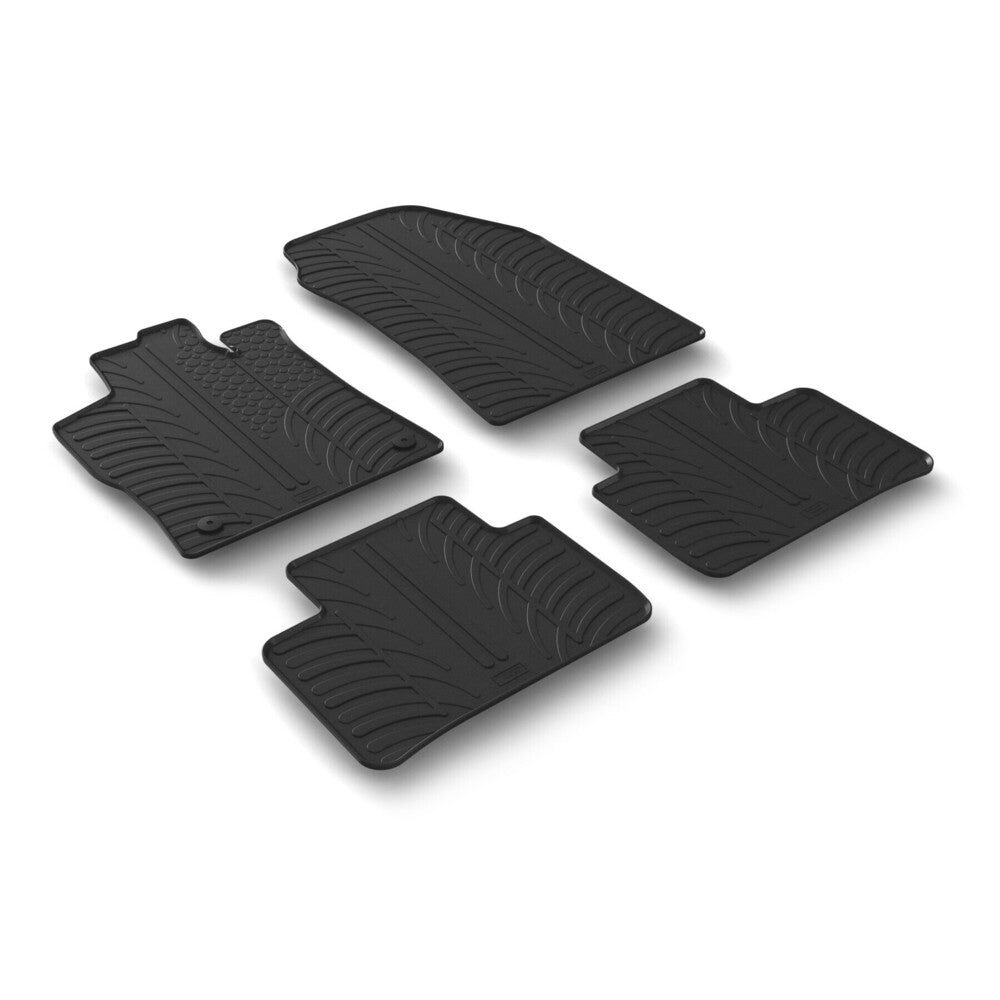 24647 - Set tappeti su misura in gomma - compatibile per Opel Astra L Sports Tourer (03/22>) no ibrida - Peugeot 308 sw (09/21>)