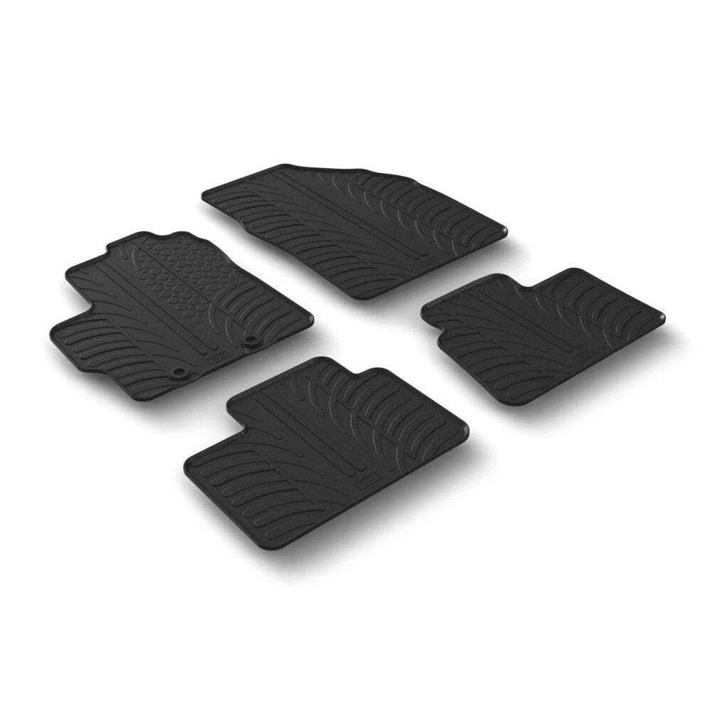 24648 - Set tappeti su misura in gomma - compatibile per Toyota Aygo X 5p (03/22>)