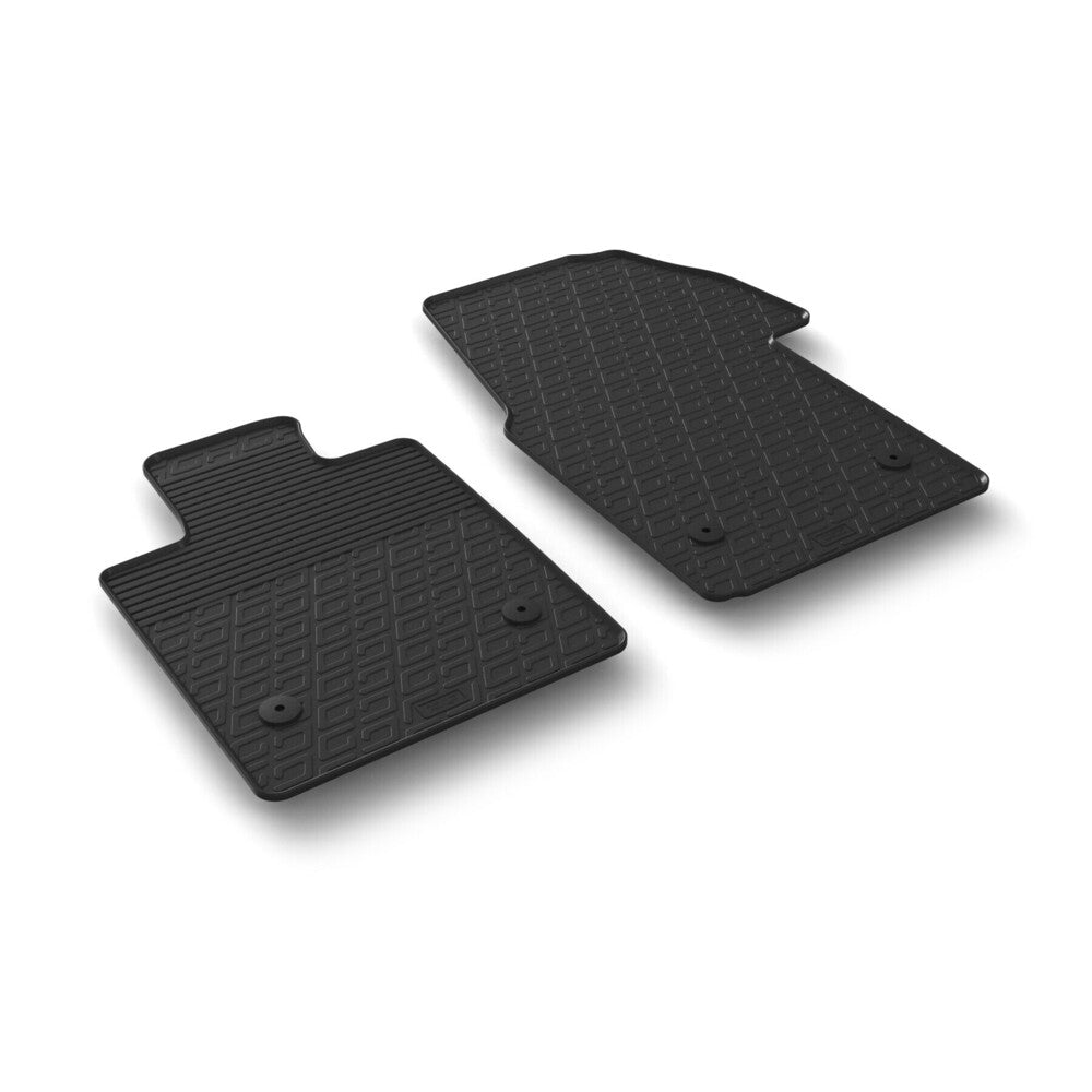 24649 - Set tappeti su misura in gomma - compatibile per Volkswagen Multivan T7 (09/22>) automatico