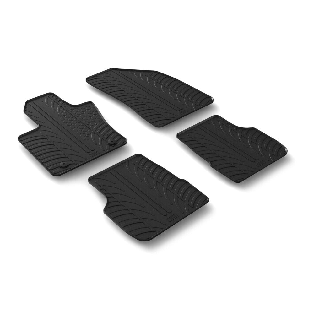 24650 - Set tappeti su misura in gomma - compatibile per Alfa Romeo Tonale (05/22>) anche ibrida - Dodge Hornet 5p (12/23>) anche ibrida