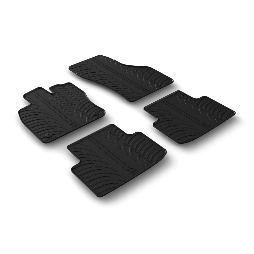 24654 - Set tappeti su misura in gomma - compatibile per Cupra Formentor (11/20>) ibrida
