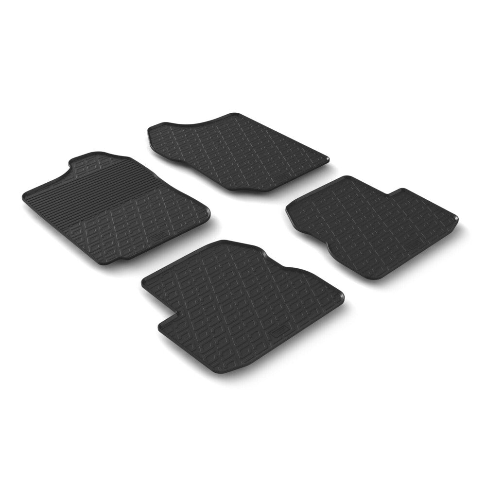 24675 - Set tappeti su misura in gomma - compatibile per Suzuki Jimny 3p (01/98>10/18) manuale