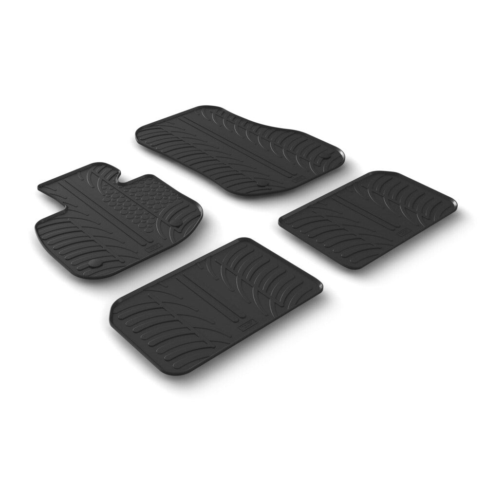24679 - Set tappeti su misura in gomma - compatibile per Bmw X1 (U11) (08/22>) elettrica