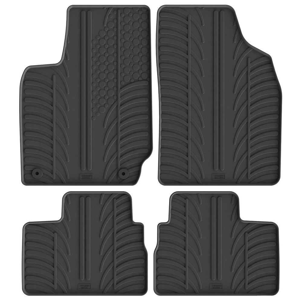 24728 - Set tappeti su misura in gomma - compatibile per Leapmotor T03 5p (11/24>) elettrica