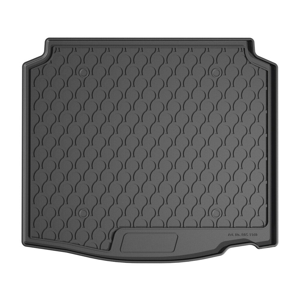 25273 - Vasca baule su misura in gomma sintetica - compatibile per Toyota Corolla Cross 5p (09/22>) 4WD, baule alto