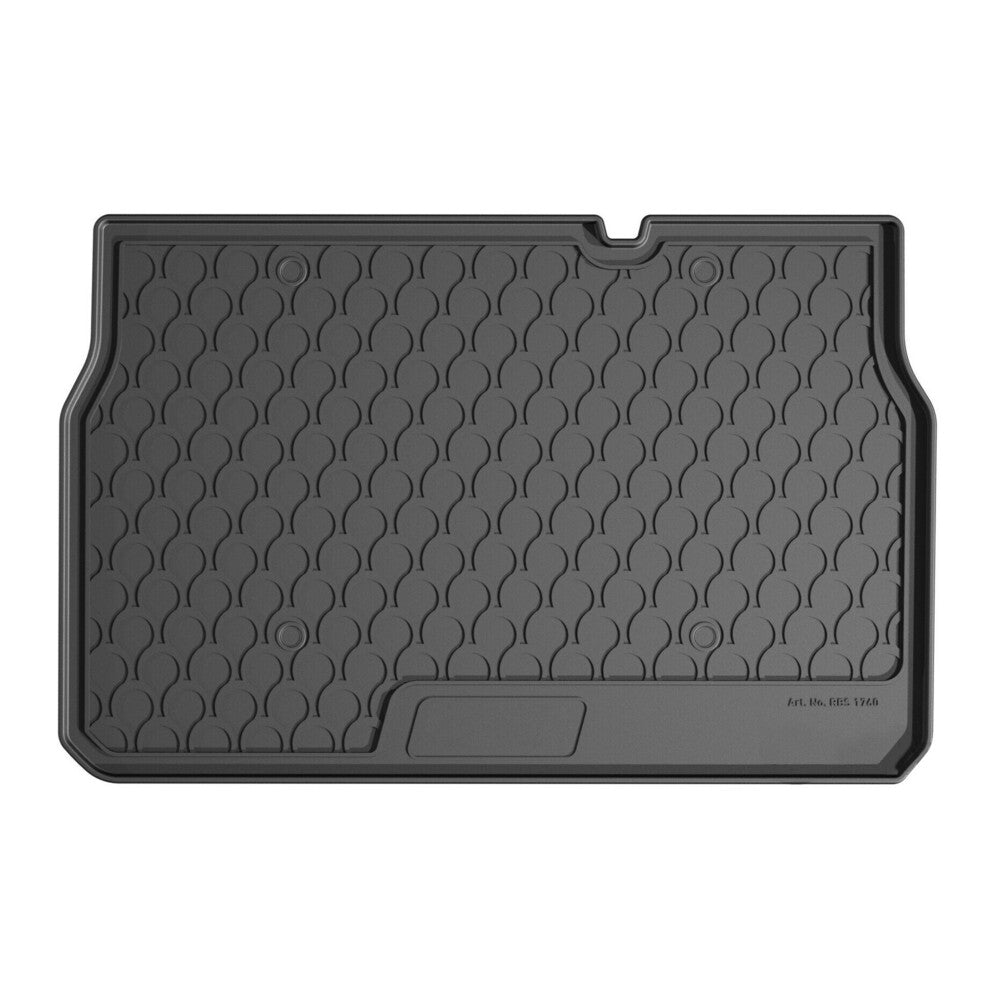 25274 - Vasca baule su misura in gomma sintetica - compatibile per Citroen C3 (11/16>06/24) baule basso