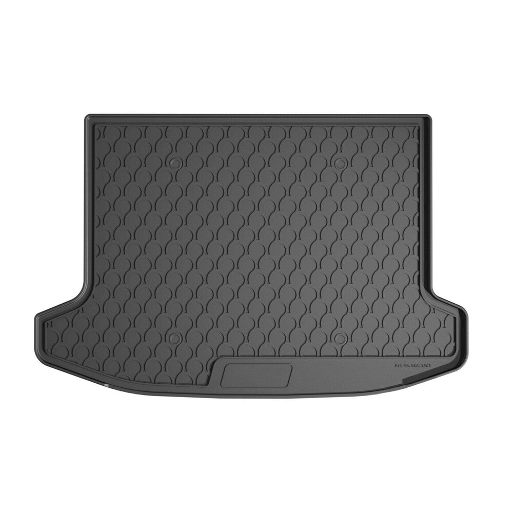 25355 - Vasca baule su misura in gomma sintetica - compatibile per Kia Sportage (12/21>) baule alto, ibrida, con subwoofer