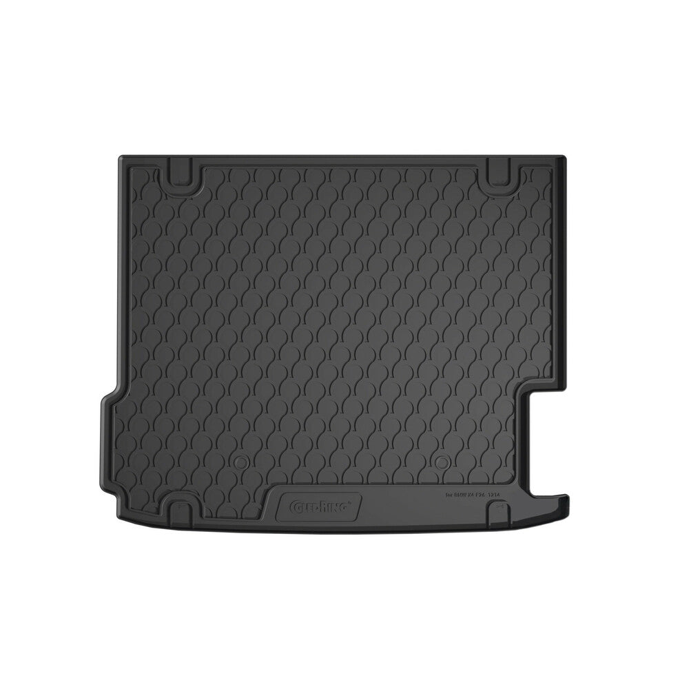 25469 - Vasca baule su misura in gomma sintetica - compatibile per Bmw X4 (F26) (06/14>03/18) baule alto