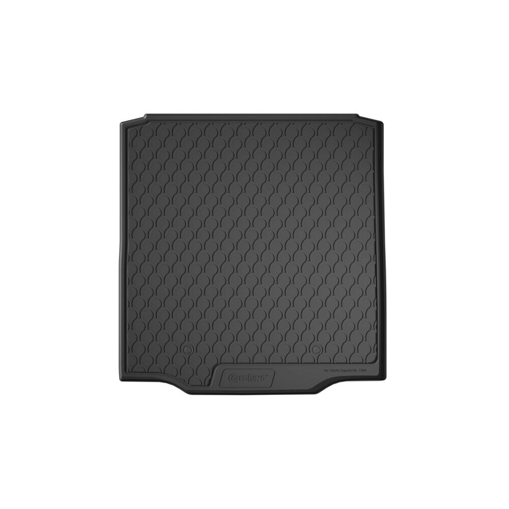 25488 - Vasca baule su misura in gomma sintetica - compatibile per Skoda Superb 4p (09/08>06/15)