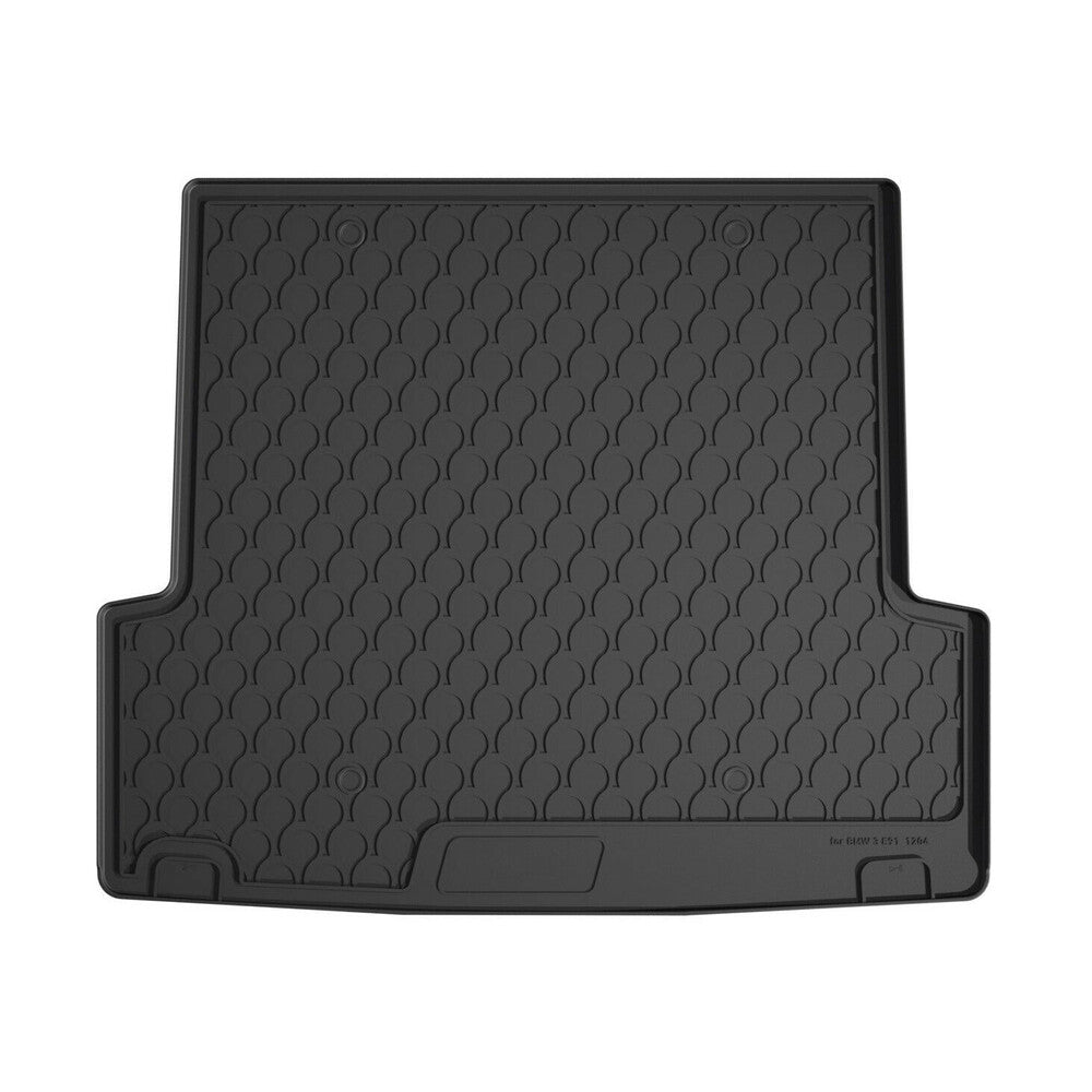 25490 - Vasca baule su misura in gomma sintetica - compatibile per Bmw Serie 3 Touring (E91) (09/05>05/12)