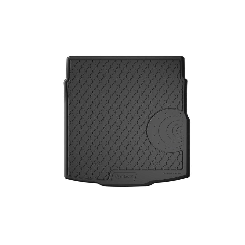 25570 - Vasca baule su misura in gomma sintetica - compatibile per Volkswagen Passat 4p (12/14>10/20) baule basso, no ruota di scorta
