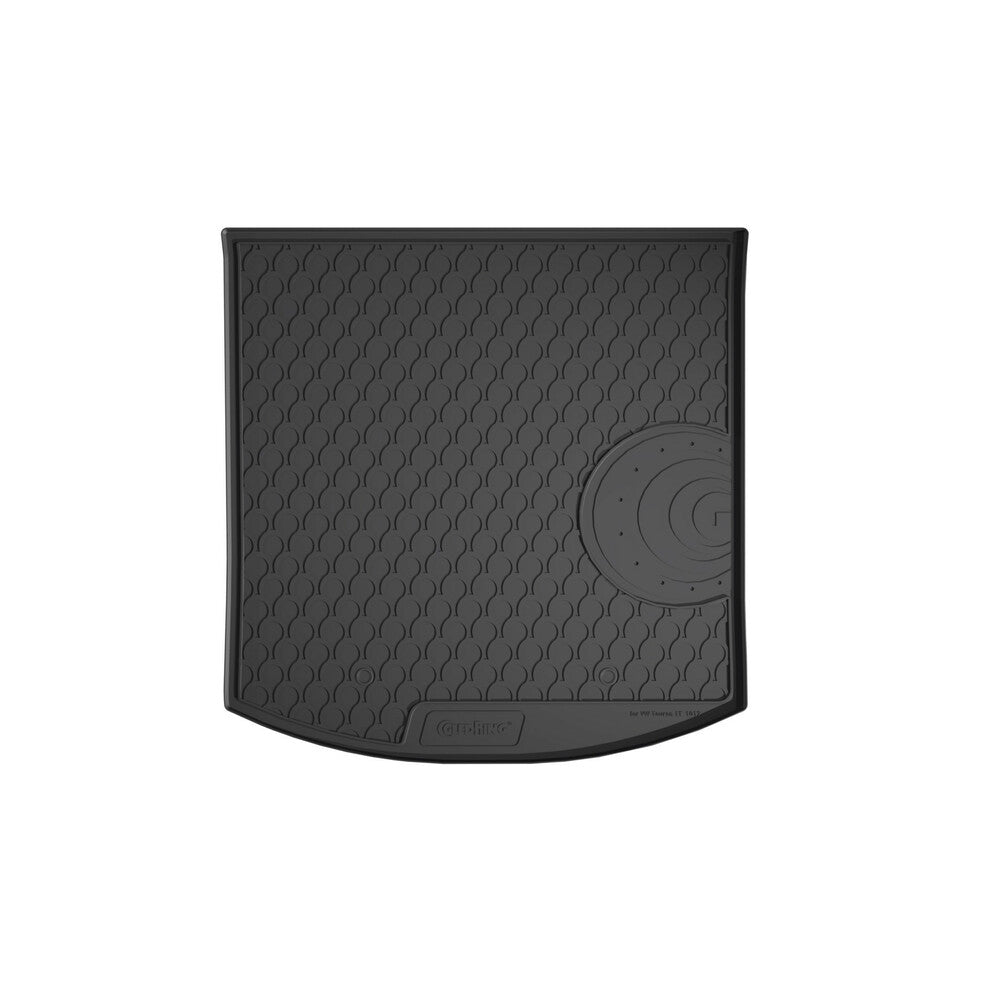 25574 - Vasca baule su misura in gomma sintetica - compatibile per Volkswagen Touran (05/03>08/15) baule basso