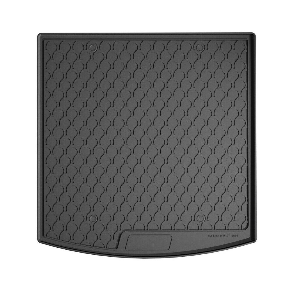 25581 - Vasca baule su misura in gomma sintetica - compatibile per Seat Leon Sportstourer (06/20>) baule alto