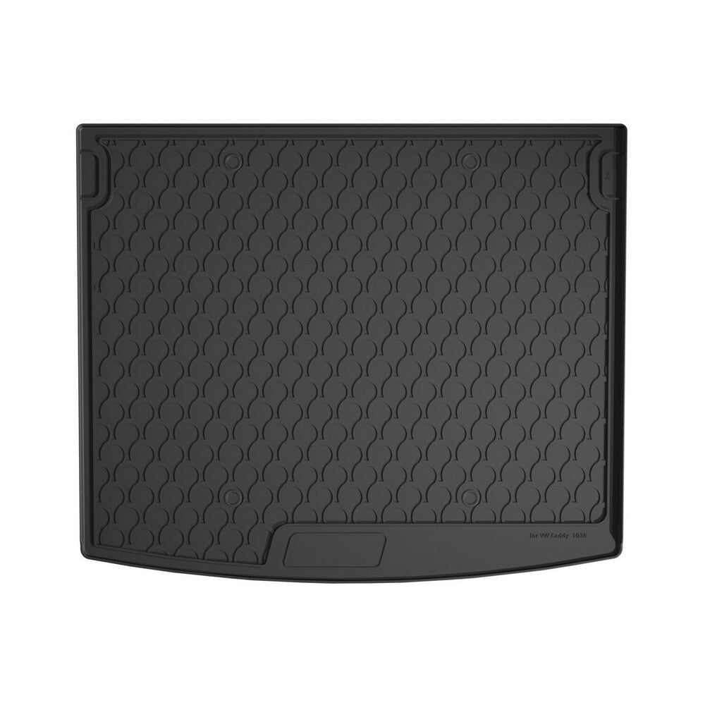 25644 - Vasca baule su misura in gomma sintetica - compatibile per Volkswagen Caddy Life (09/15>12/20)