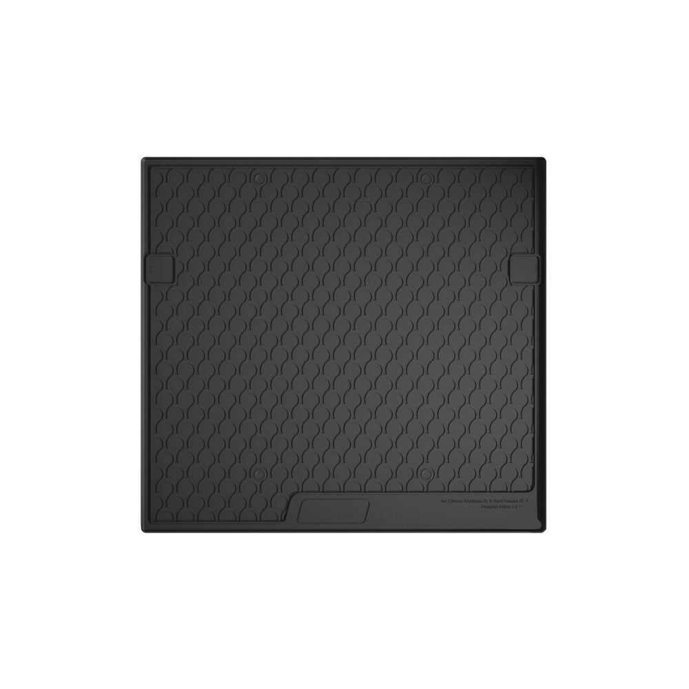 25703 - Vasca baule su misura in gomma sintetica - compatibile per Citroen Berlingo XL (09/18>05/24) 5 posti - Opel Combo Life (01/18>01/22) XL, Passo lungo - Peugeot Rifter (08/18>01/22) L2, Passo lungo