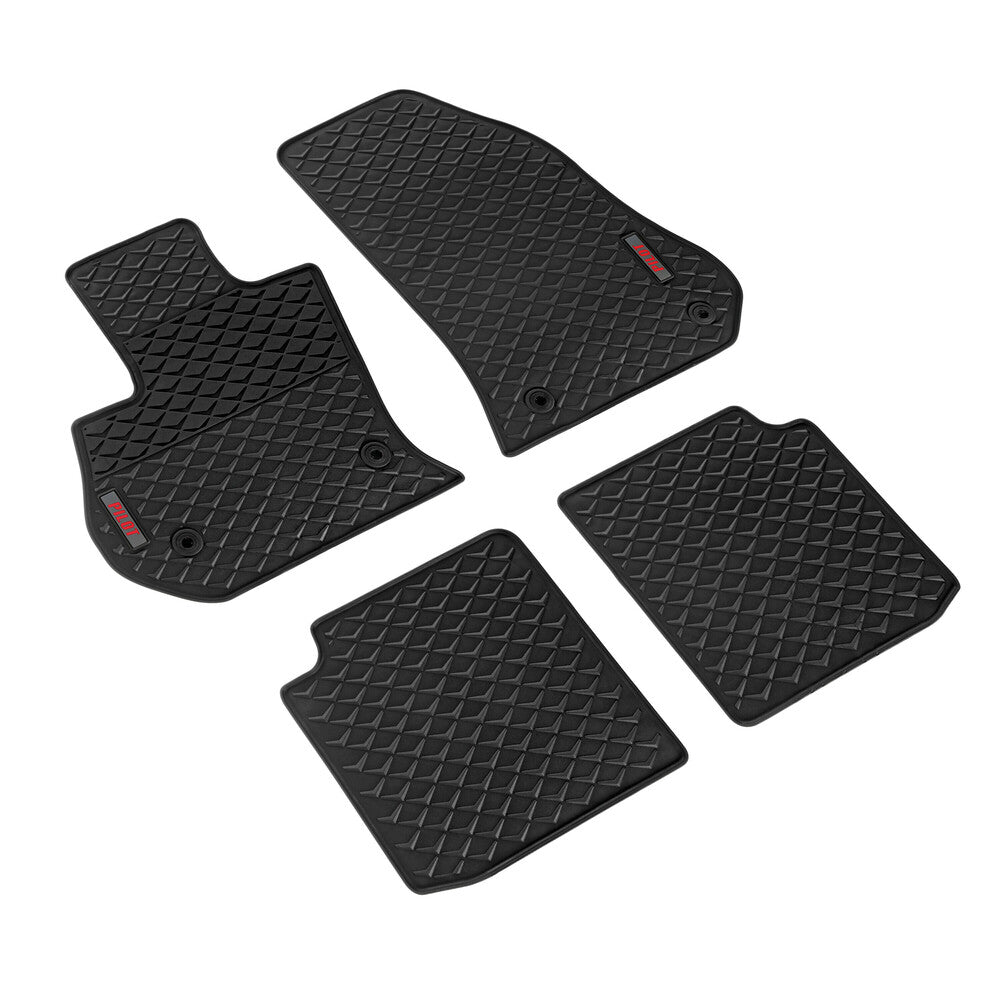 26304 - Pilot, set tappeti su misura in eco gomma - compatibile per Fiat 500L (09/12>05/17)