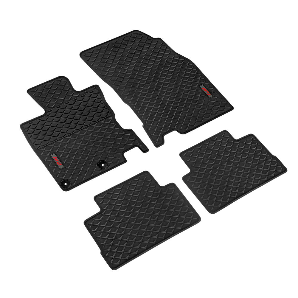 26314 - Pilot, set tappeti su misura in eco gomma - compatibile per Nissan Qashqai (02/14>03/21)