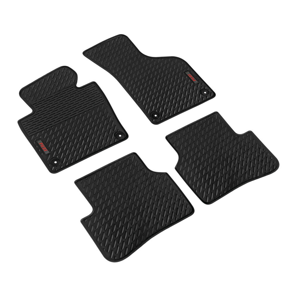 26328 - Pilot, set tappeti su misura in eco gomma - compatibile per Volkswagen Passat 4p (03/05>12/10) - Volkswagen Passat cc (06/08>02/12) - Volkswagen Passat Variant (09/05>12/10)