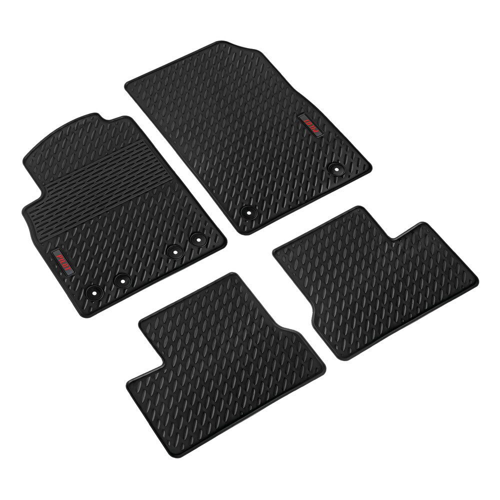 26333 - Pilot, set tappeti su misura in eco gomma - compatibile per Opel Astra J 4p (09/12>08/18) - Opel Astra J 5p (01/10>10/15) - Opel Astra J GTC (09/11>08/18) - Opel Astra J Sports Tourer (11/10>02/16)