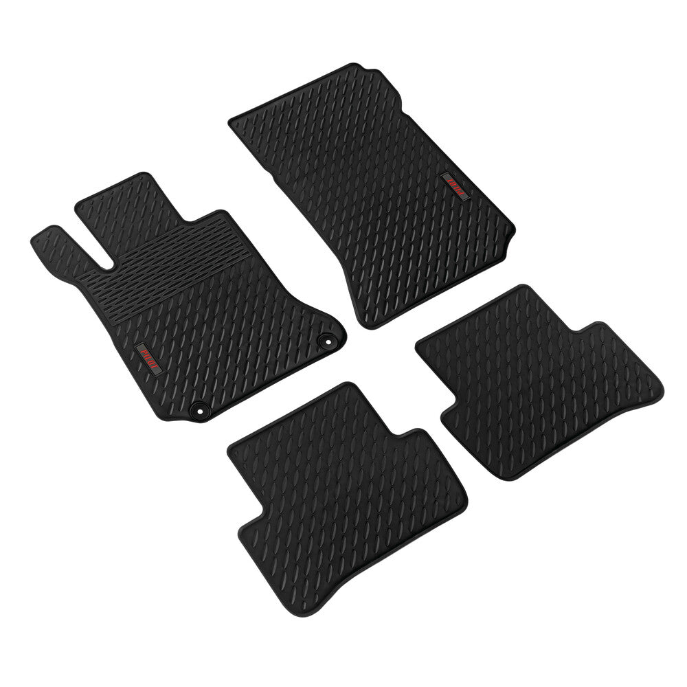 26339 - Pilot, set tappeti su misura in eco gomma - compatibile per Mercedes Classe C 4p (02/07>02/14) - Mercedes Classe C Coupè (04/11>11/15) - Mercedes Classe C sw (01/08>08/14)