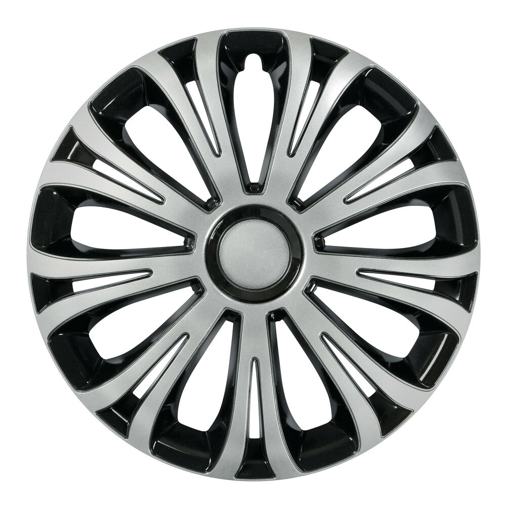 31615 - Avera Silver & Black - Set 4 copricerchi - Ø 13"