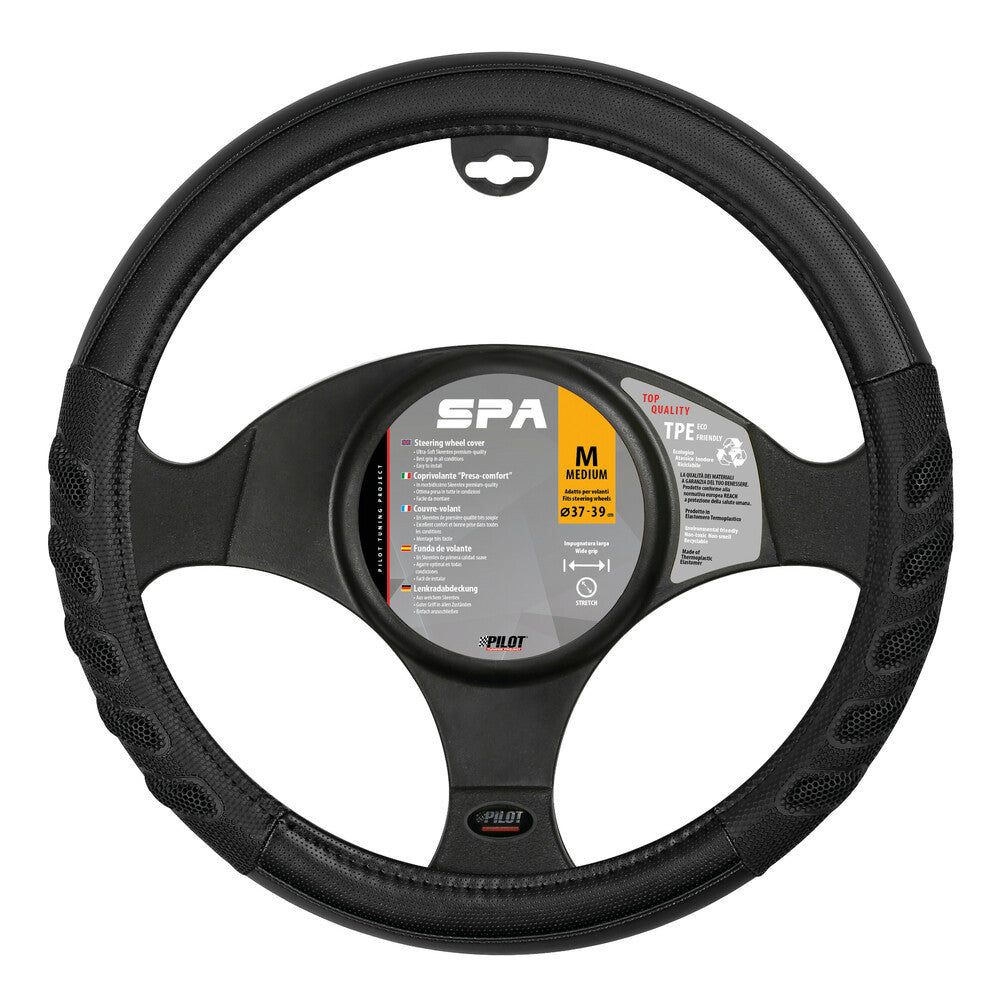 32937 - Spa, coprivolante in Skeentex - M - Ø 37/39 cm - Nero