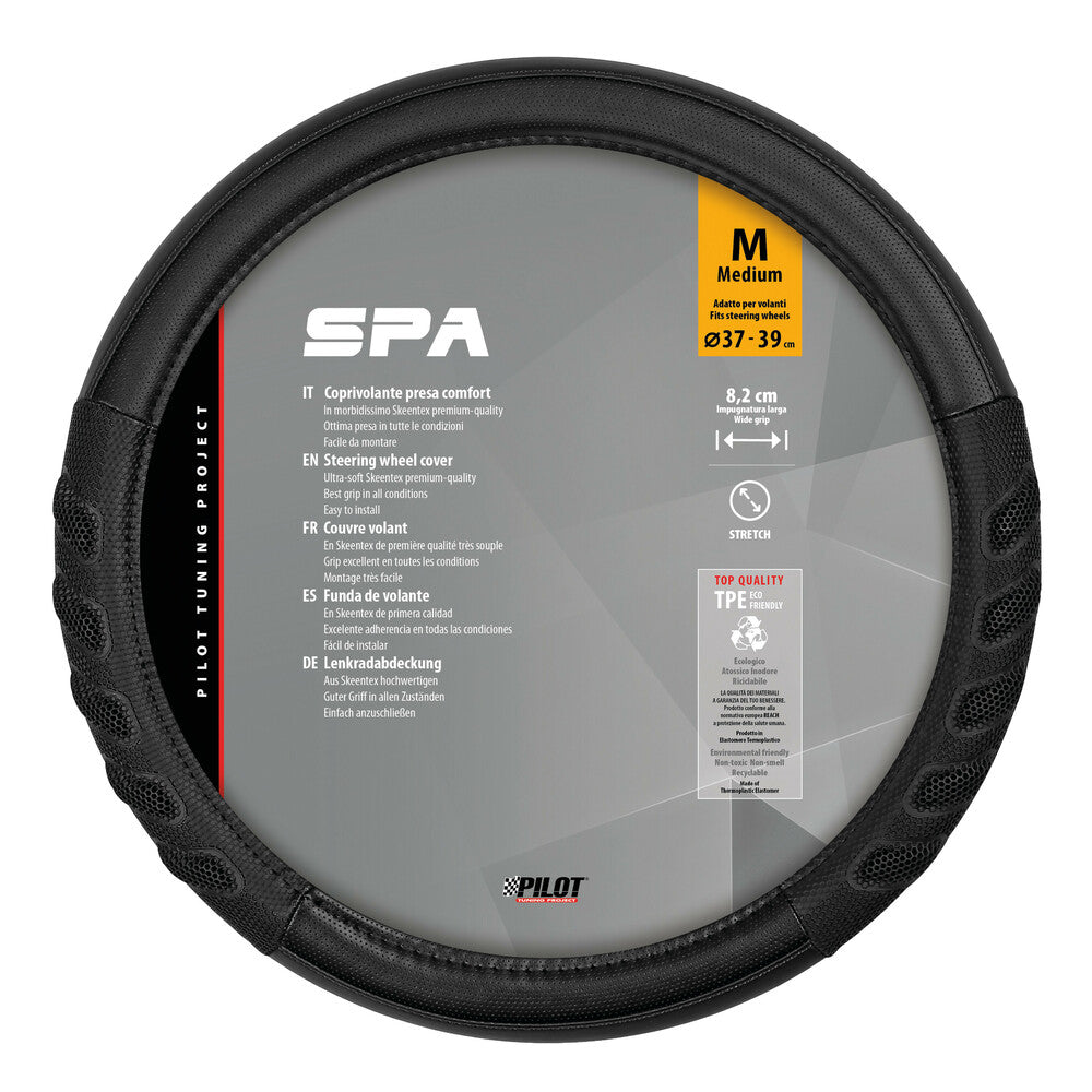 32937 - Spa, coprivolante in Skeentex - M - Ø 37/39 cm - Nero