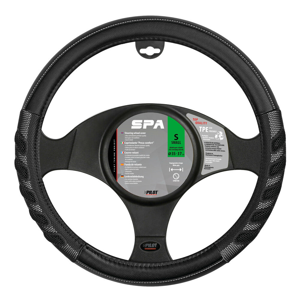 32938 - Spa, coprivolante in Skeentex - S - Ø 35/37 cm - Grigio