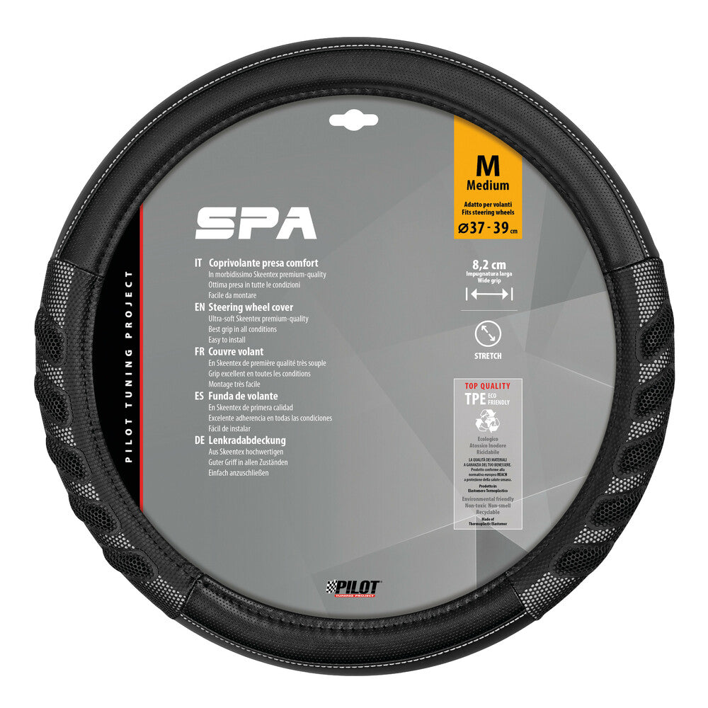 32939 - Spa, coprivolante in Skeentex - M - Ø 37/39 cm - Grigio