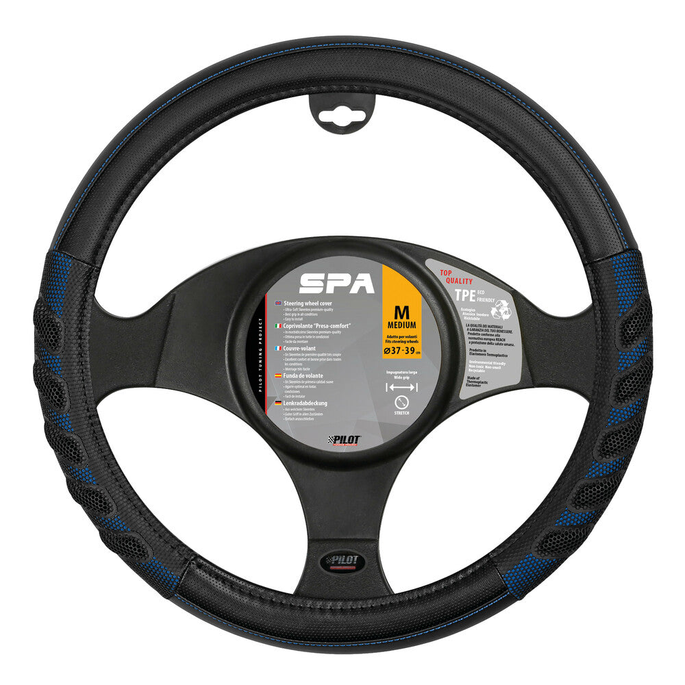 32940 - Spa, coprivolante in Skeentex - M - Ø 37/39 cm - Blu