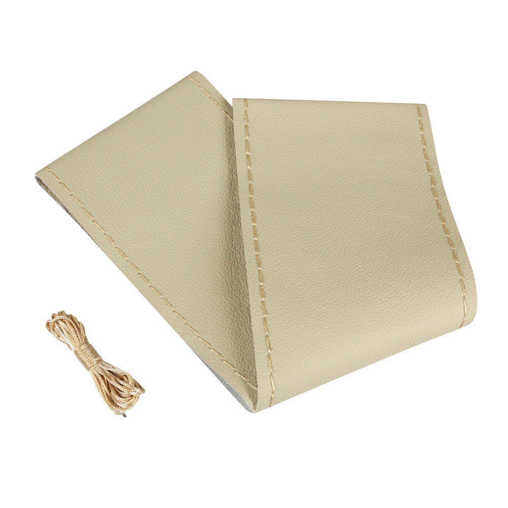 33016 - Standard, coprivolante in pelle - L - Ø 37/39 cm - Beige