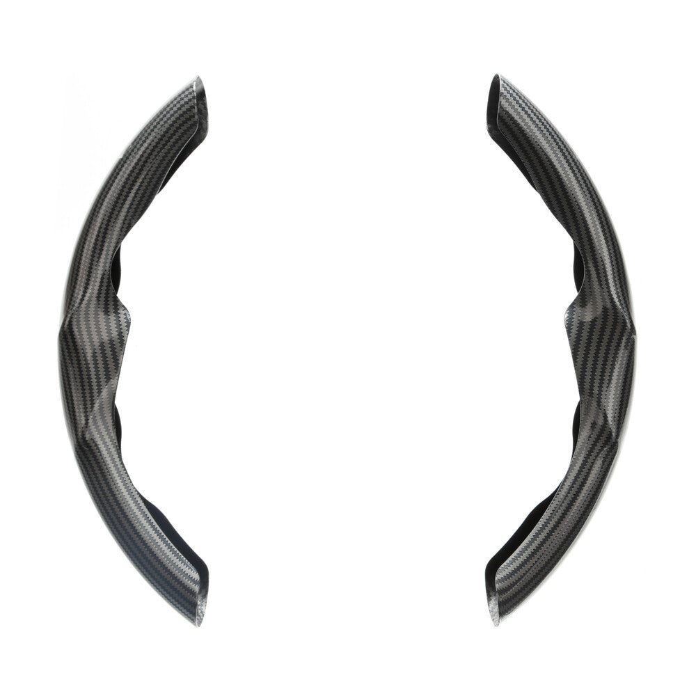 33074 - Grips, coprivolante sportivo in PVC, universale - Carbon-Look