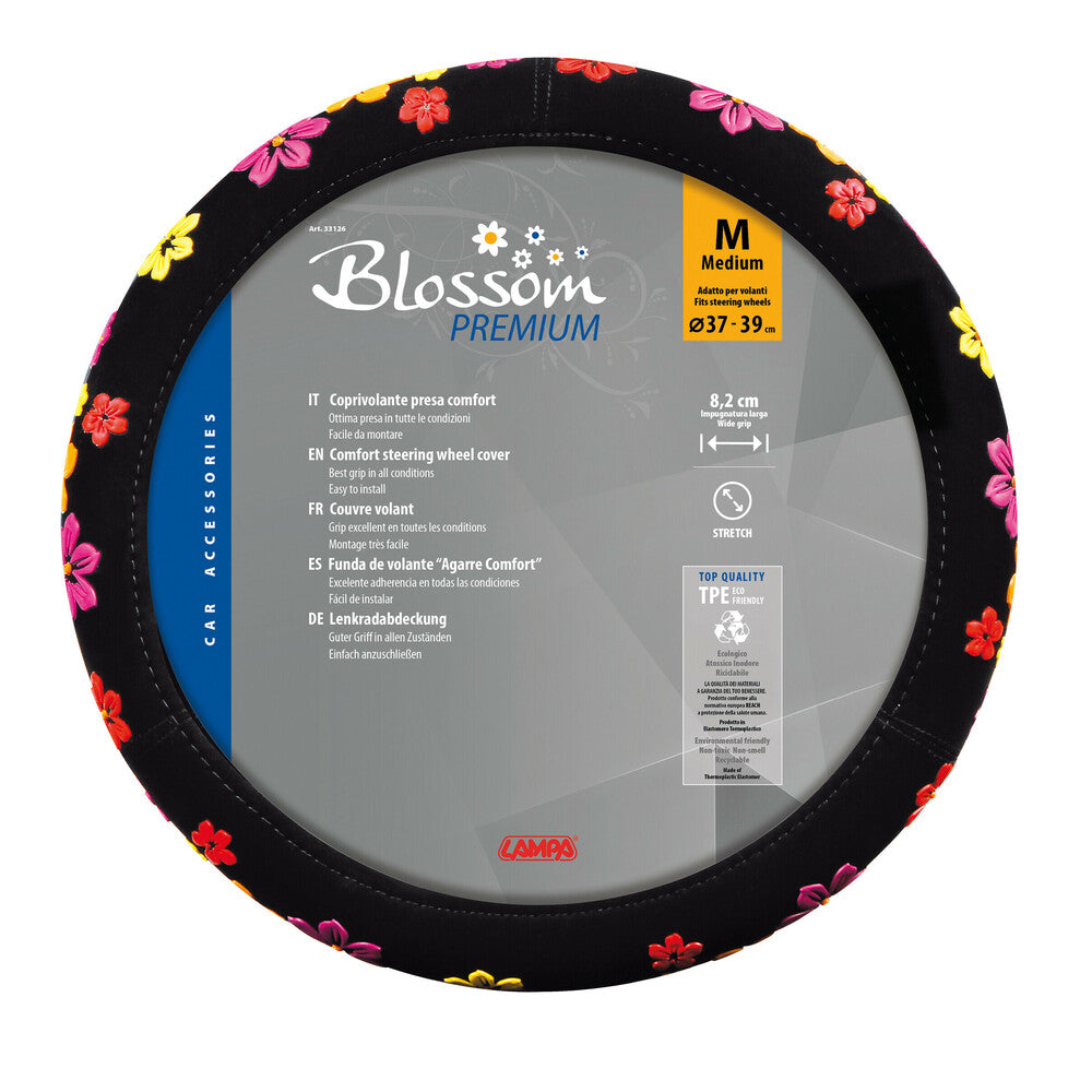 33126 - Blossom, coprivolante in microfibra - M - Ø 37/39 cm
