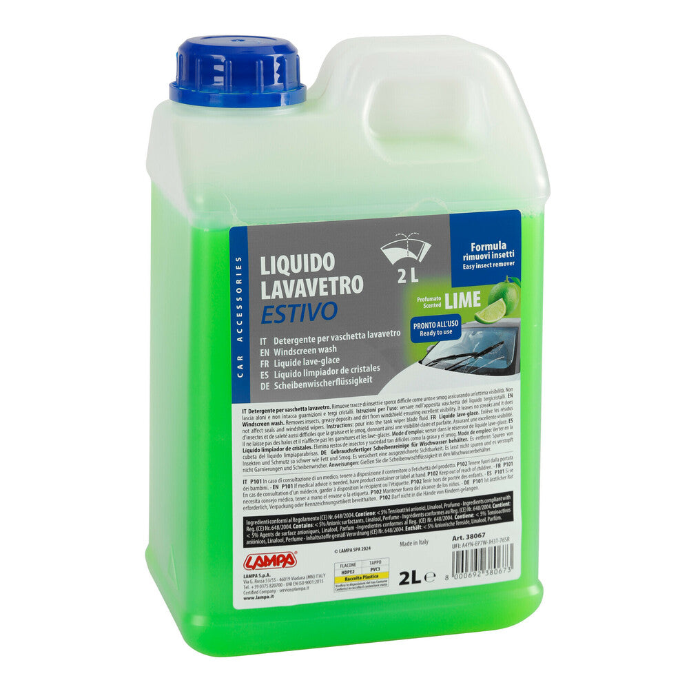 Liquido lavavetro estivo, pronto all'uso - 2000 ml - 38067