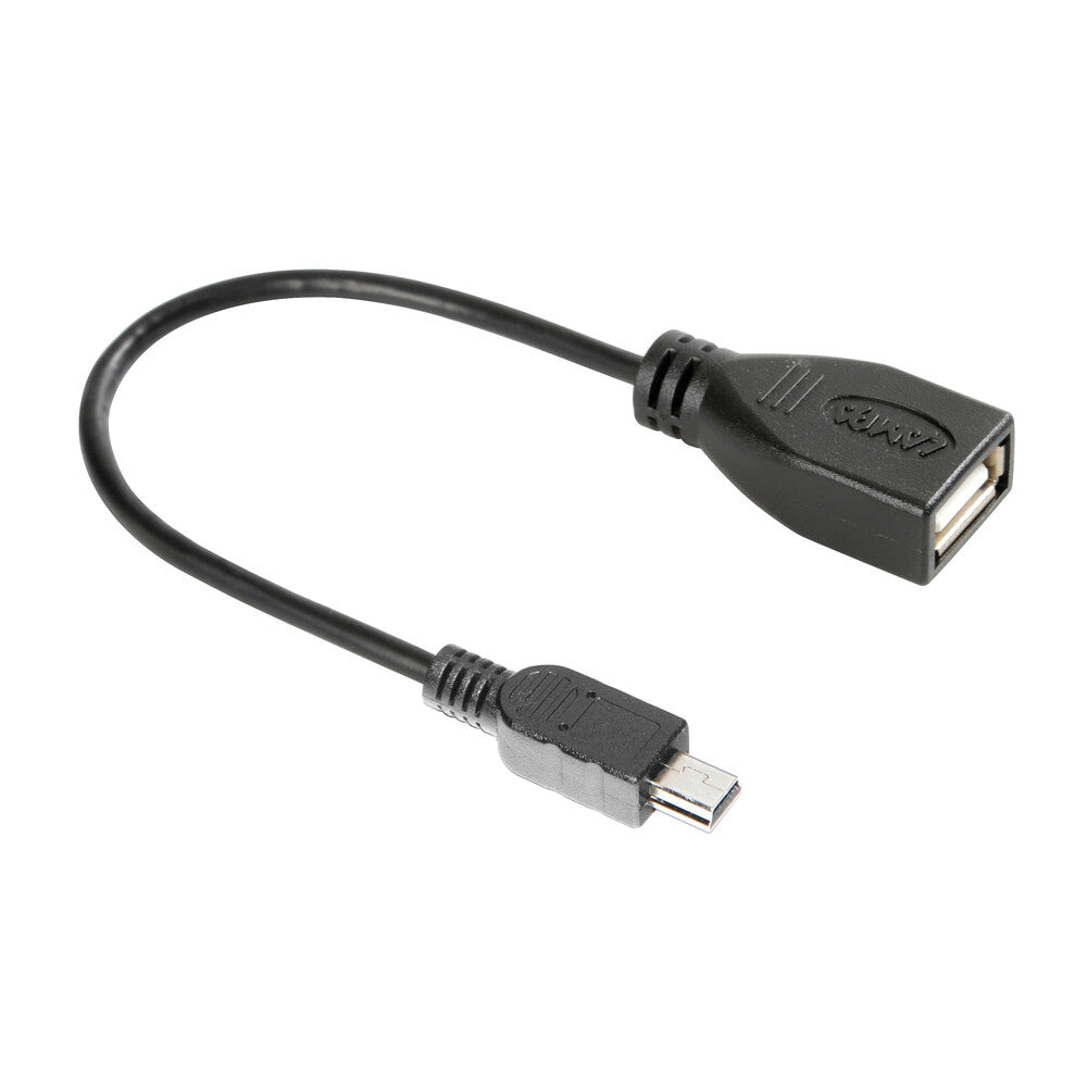 38830 - Cavo OTG Usb > Mini Usb - 20 cm - Nero