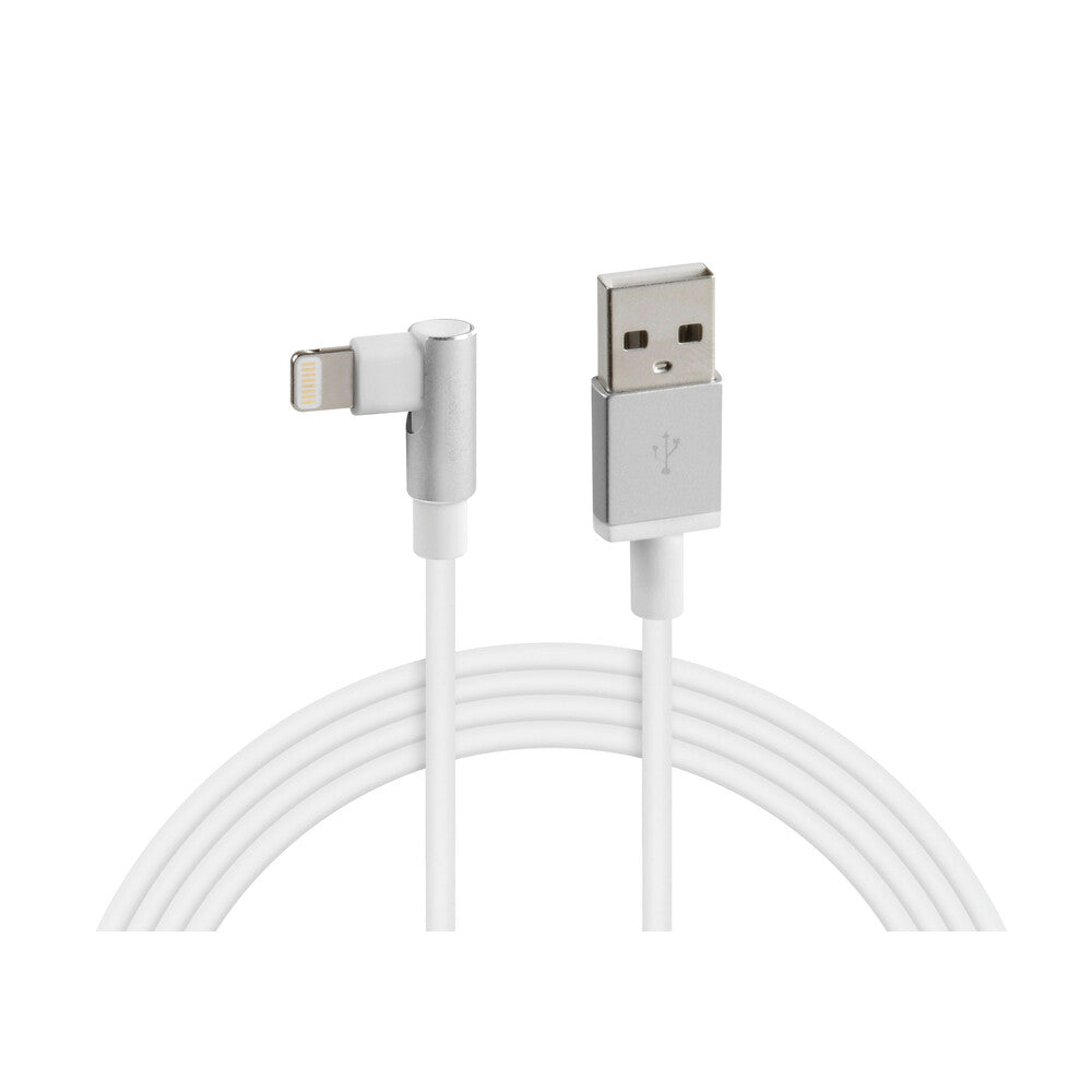 38836 - Cavo 90° Usb > Lightning - 100 cm - Bianco