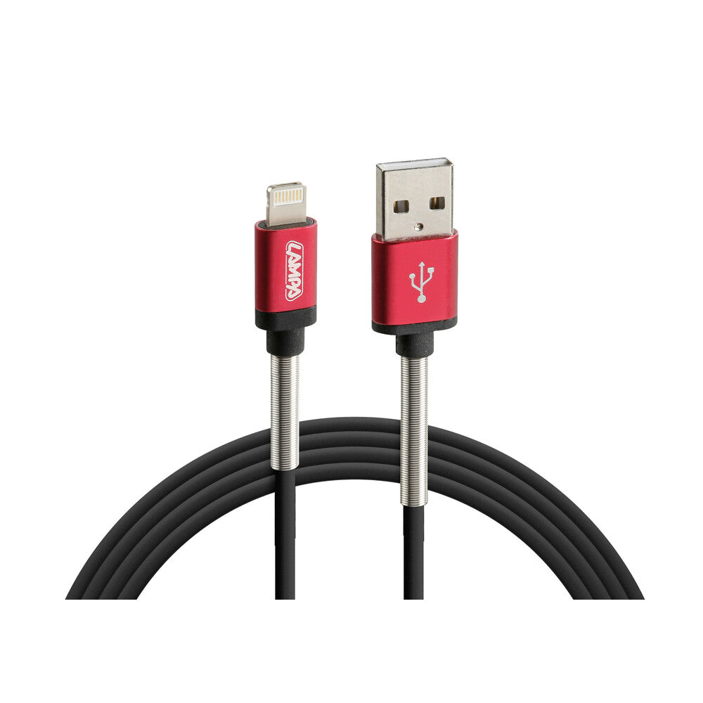 38840 - Cavo Universal, Usb > Apple 8 pin / Micro Usb - 100 cm - Nero