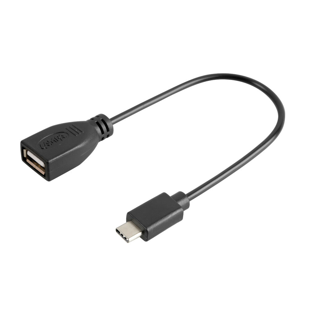 38858 - Cavo OTG Usb > Usb Type-C - 20 cm - Nero