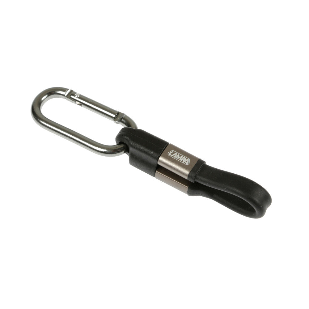 38889 - Portachiave con cavo Usb > Usb Type-C, 10 cm - Blister 1 pz
