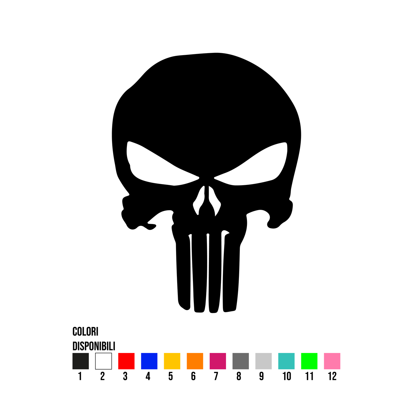 Adesivo Punisher