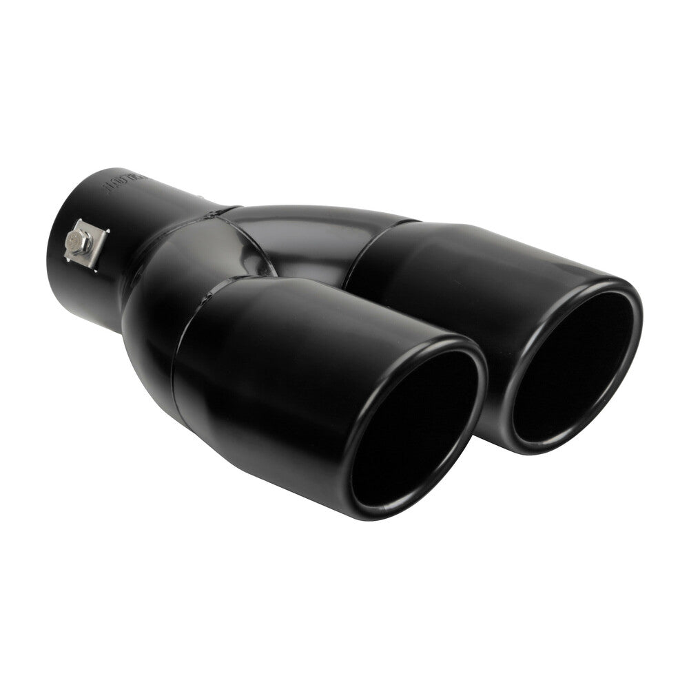 60124 - TS-73, terminale di scarico - Nero