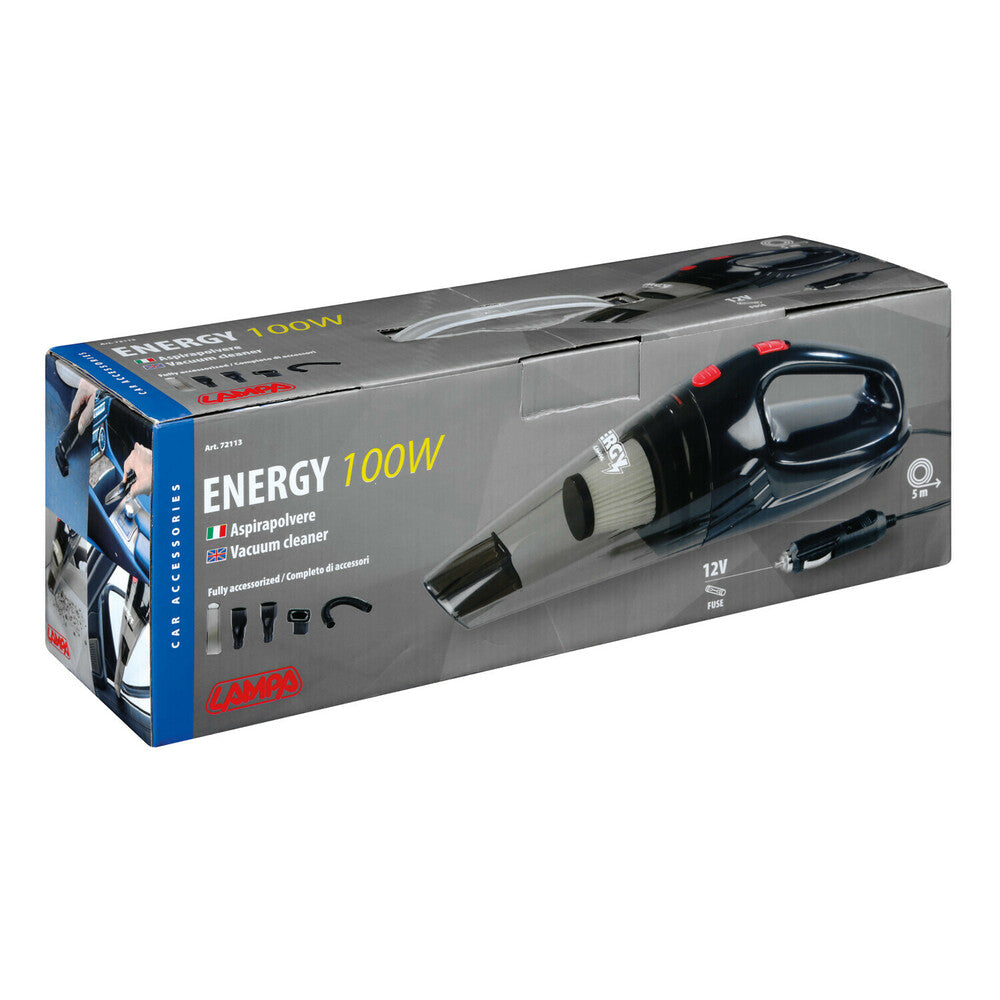 Energy, aspirapolvere - 12V - 100W - 72113