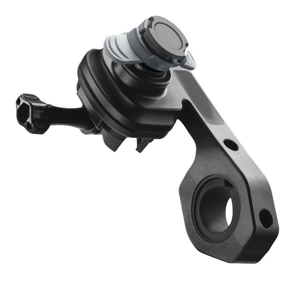 90551 - Combo, supporto per action cam con attacco fisso per manubrio