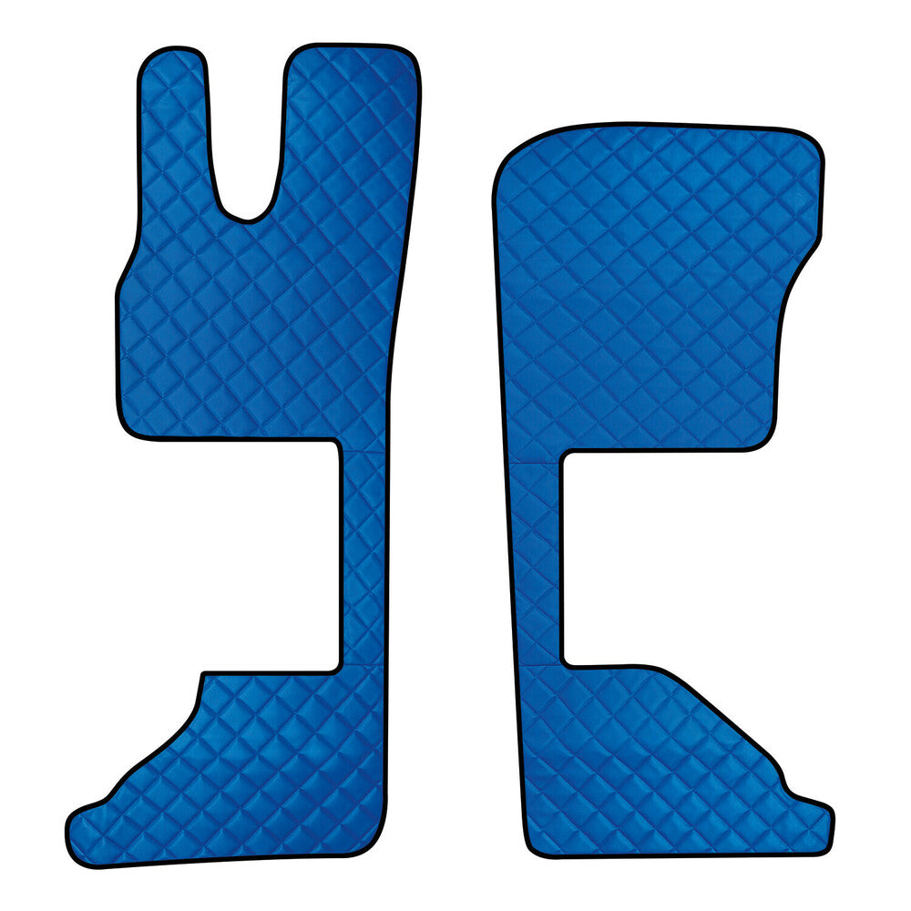 95910 - Coppia tappeti in Skeentex - Blu - compatibile per Daf XG (06/21>) sedile pass. pneumatico - Daf XG+ (06/21>) sedile pass. pneumatico