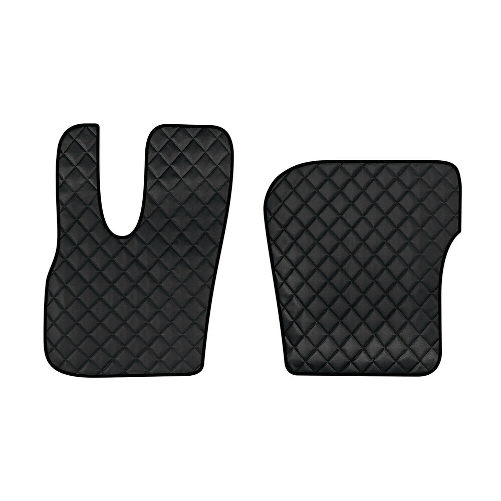 95919 - Coppia tappeti in Skeentex - Nero - compatibile per Daf XF (06/21>)
