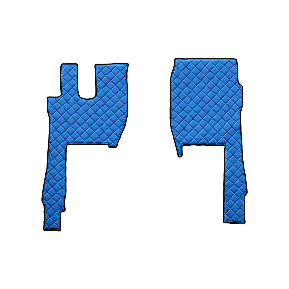 96246 - Coppia tappeti in Skeentex - Blu - compatibile per Ford F-Max (10/18>)