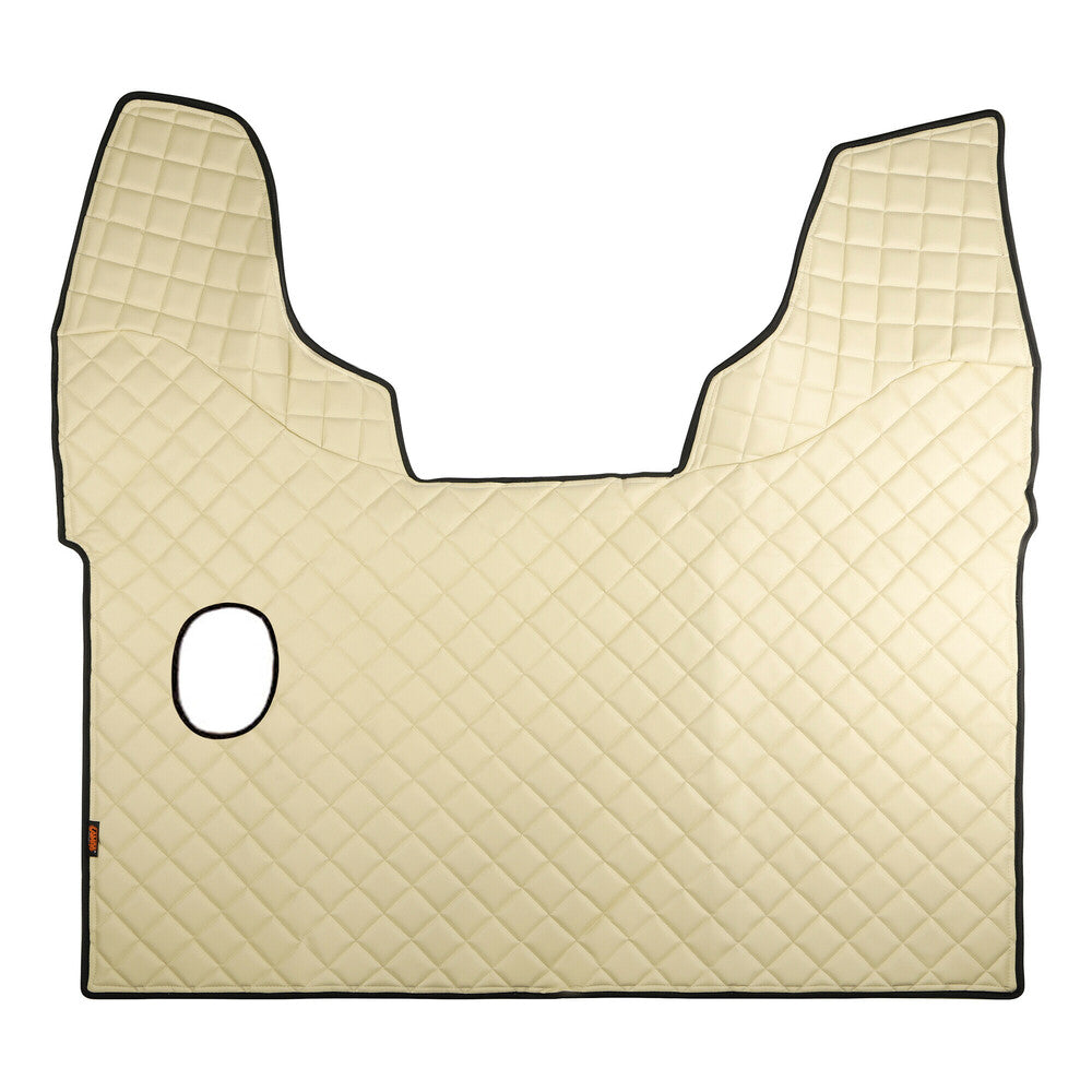 96291 - Tappeto centrale in Skeentex - Panna - compatibile per Daf XF 105 (02/04>12/14) manuale, senza Webasto - Daf XF 106 (10/12>05/21) manuale, senza Webasto