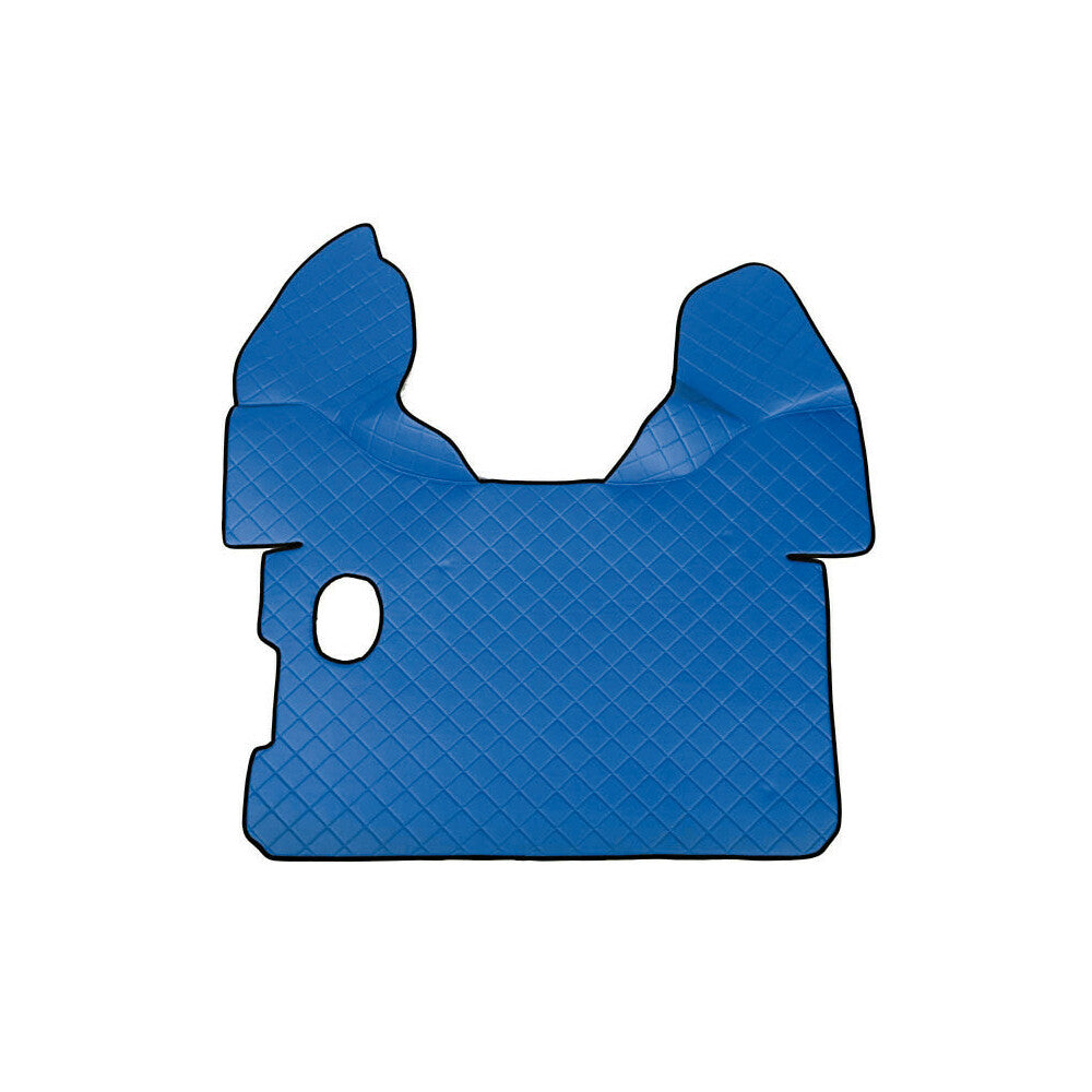 96312 - Tappeto centrale in Skeentex - Blu - compatibile per Daf XF 105 (02/04>12/14) manuale, con Webasto - Daf XF 106 (10/12>05/21) manuale, con Webasto